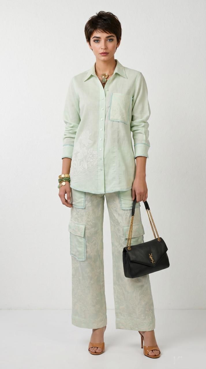 Mint Blossom Co-ord