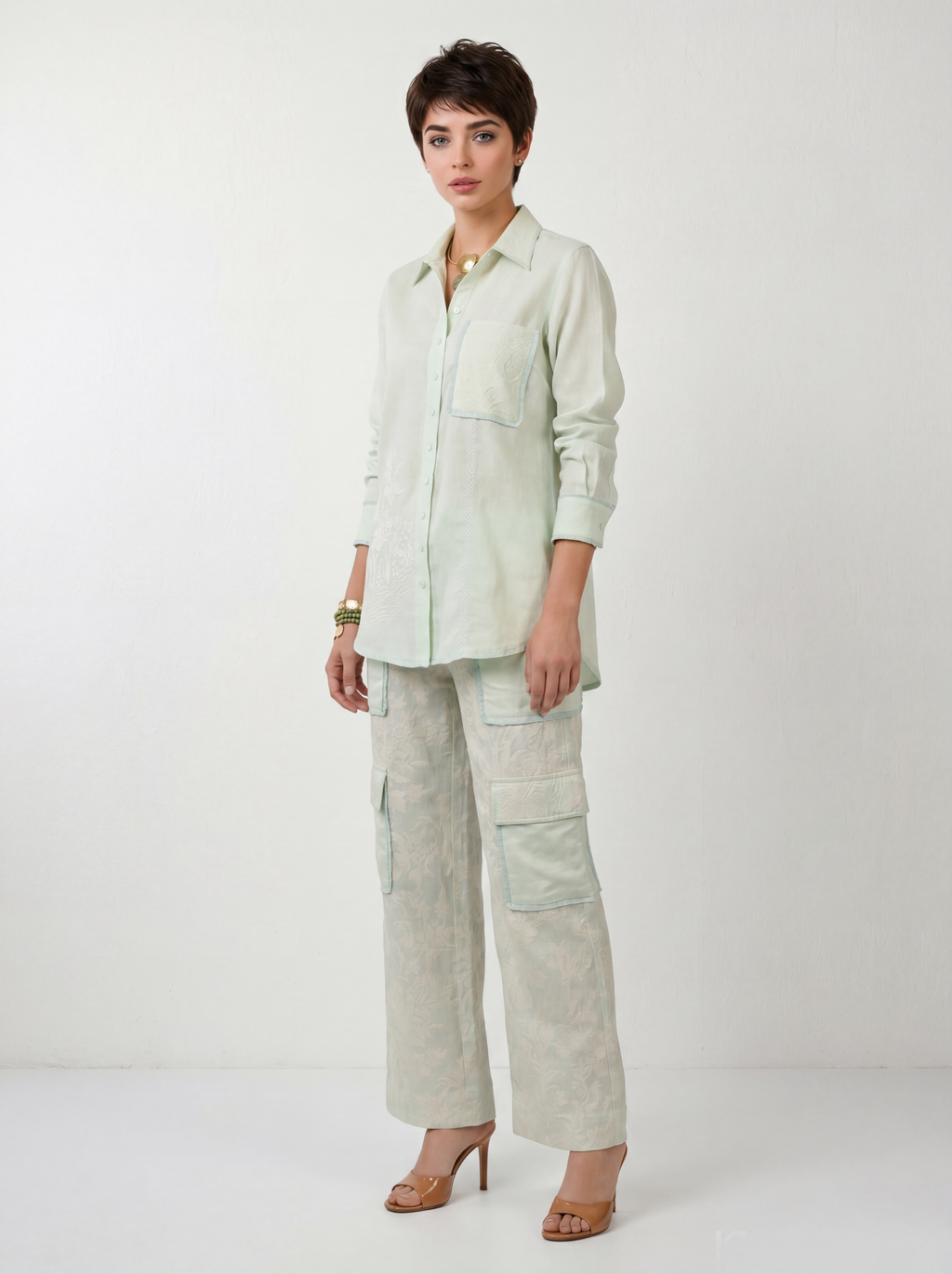 Mint Blossom Co-ord