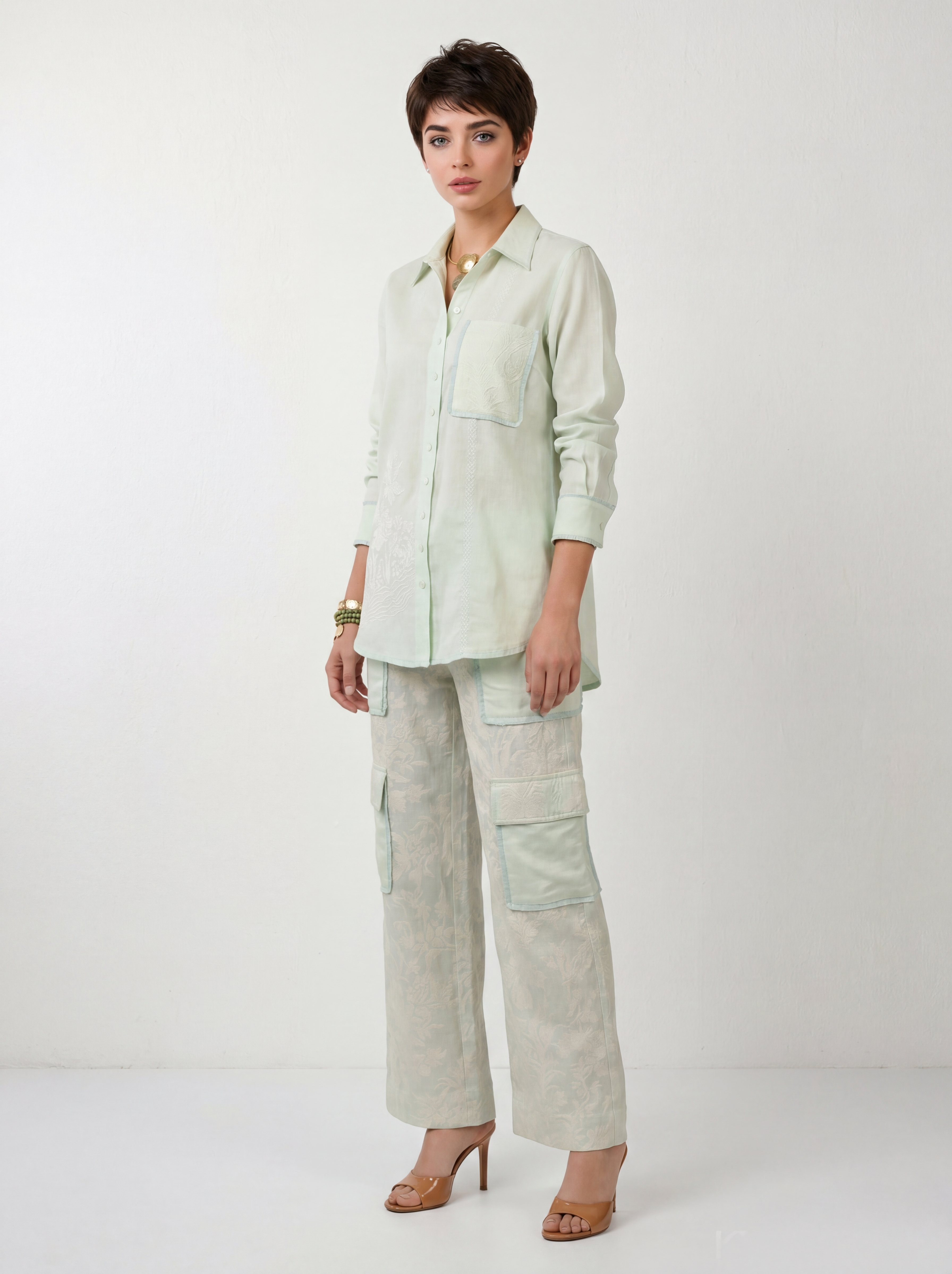 Mint Blossom Co-ord